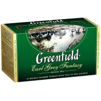 Чай Greenfield Earl Grey Fantasy, 25 пак.