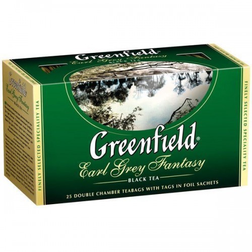 Чай Greenfield Earl Grey Fantasy, 25 пак. Чай Greenfield Earl Grey Fantasy, 25 пак.