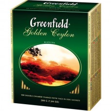 Чай Greenfield Golden Ceylon, 100 пак.