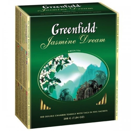 Чай Greenfield Jasmine Dream, 100 пак. Чай Greenfield Jasmine Dream, 100 пак.