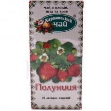 Чай Карпатский Клубника, 20 пак.
