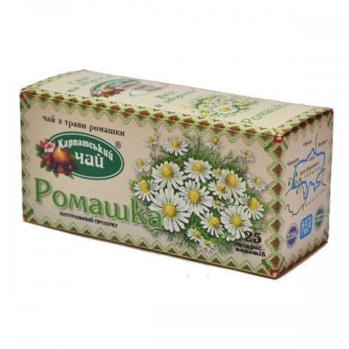 Чай Карпатский Ромашка, 20 пак. Чай Карпатский Ромашка, 20 пак.