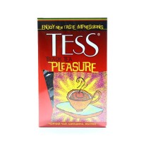 Чай Тесс Pleasure черный, шиповник, яблоко, троп. фрукты, 100 г, 4820022861368