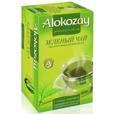 Чай зеленый Alokozay Tea, 25 пак.