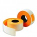 Етикет стрічка 26*16 помаранчева рівна, 26X16 ORANGE