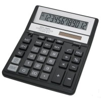 Калькулятор Citizen SDC-888 ХBK, 12 розрядів, чорний 