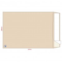 Конверт С4 крафт з розширенням, SPC4Vd38
