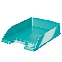Лоток горизонтальний Leitz WOW бірюзовий металік 5226-30-51 