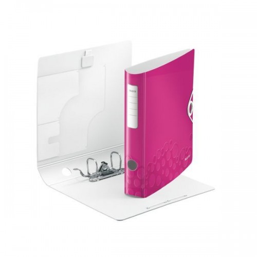 Папка-реєстратор Leitz Active WOW 180°, 65 mm, колір рожевий, 11070023 Папка-реєстратор Leitz Active WOW 180°, 65 mm, колір рожевий, 11070023