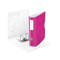 Папка-реєстратор Leitz Active WOW 180°, 80 mm, колір рожевий, 11060023 Папка-реєстратор Leitz Active WOW 180°, 80 mm, колір рожевий, 11060023